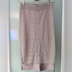 French Connection Size 6 Bandage Skirt - Pink